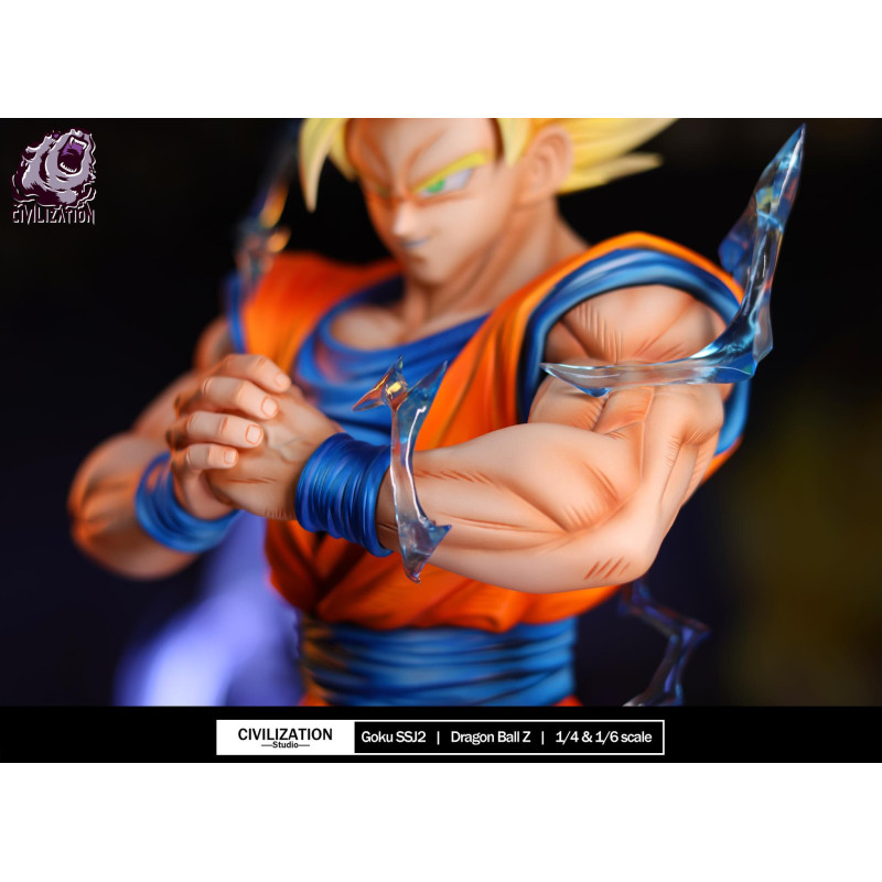 Dragon Ball Z Son Goku SSJ2 1/6 Civilization Studio