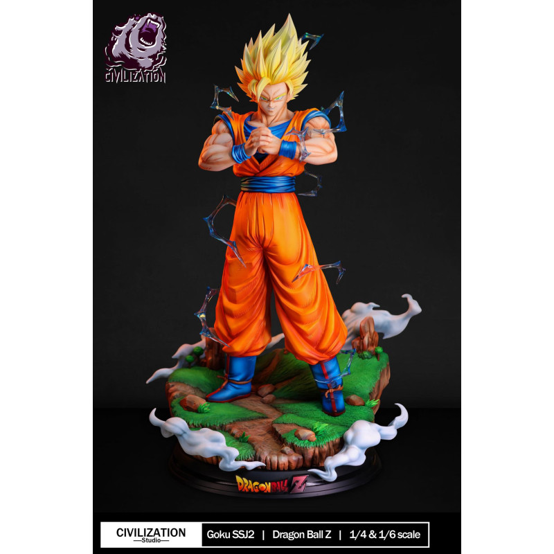 Dragon Ball Z Son Goku SSJ2 1/6 Civilization Studio