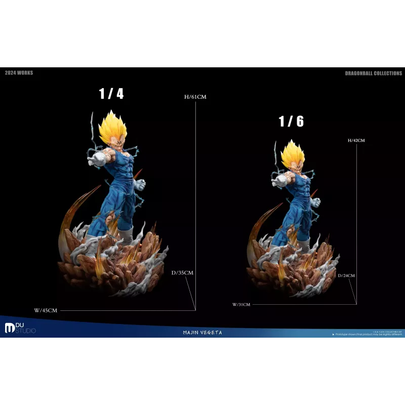 Dragon Ball Z Majin Vegeta 1/4 DU Studio
