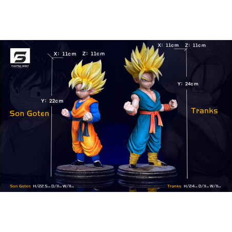 Dragon Ball Z Son Goten & Trunks Fighting Spirit Studio