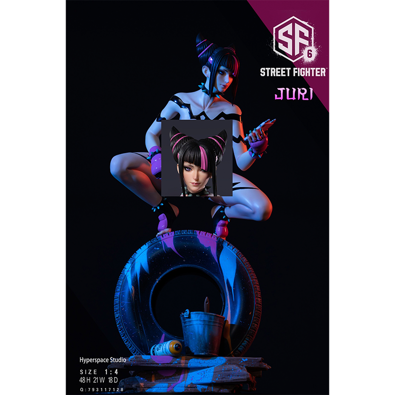 Street Fighter V Juri Hyperspace Studio