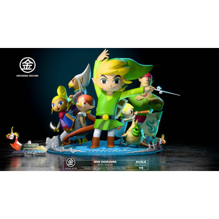 The Legend Of Zelda Wind Waker Diorama Kintsukuroi Studio