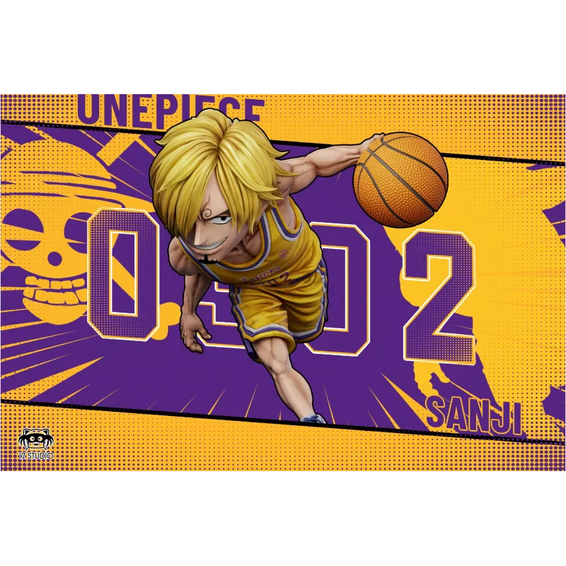 One Piece Sanji Purple Gold - YZ Studio Colección Exclusiva