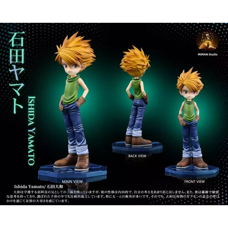 Digimon Team Yamato Ishida & Gabumon MIMAN Studio