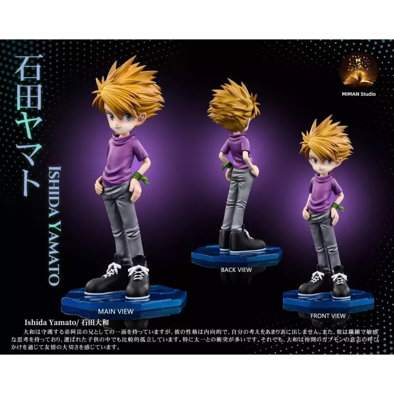 Digimon Team Yamato Ishida & Gabumon MIMAN Studio
