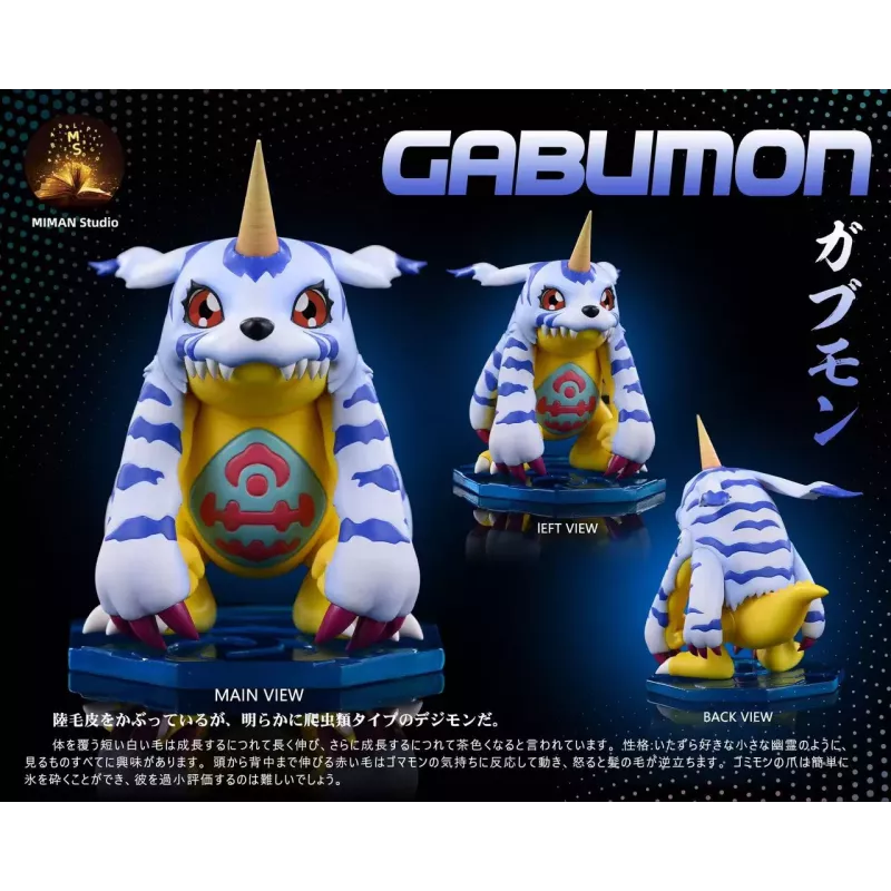 Digimon Team Yamato Ishida & Gabumon MIMAN Studio