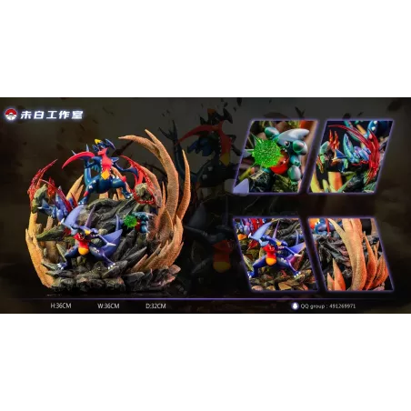 Pokemon Garchomp Evolution Group WB Studio