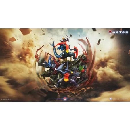 Pokemon Garchomp Evolution Group WB Studio