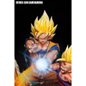 Dragon Ball Z Goku & Gohan Kamehameha Father and Son Figure Class