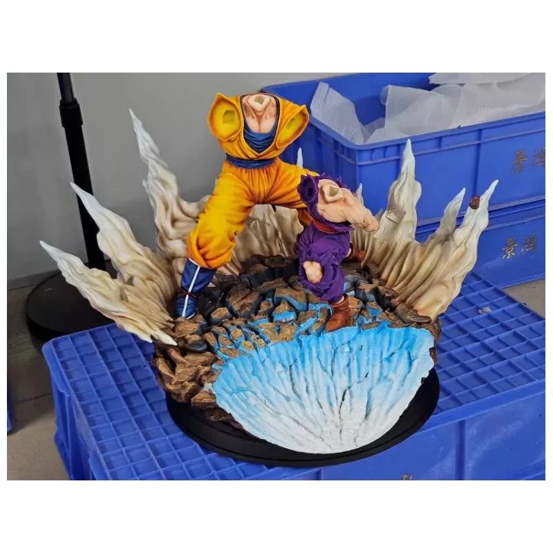 Dragon Ball Z Goku & Gohan Kamehameha Father and Son Figure Class