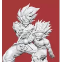 Dragon Ball Z Goku & Gohan Kamehameha Father and Son Figure Class