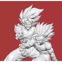 Dragon Ball Z Goku & Gohan Kamehameha Father and Son Figure Class