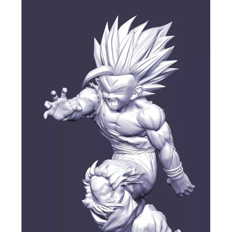 Dragon Ball Z Goku & Gohan Kamehameha Father and Son Figure Class