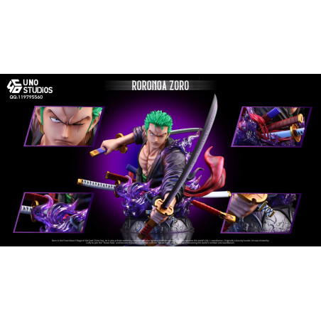 One Piece Roronoa Zoro Bust Uno Studio