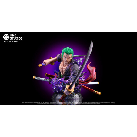 One Piece Roronoa Zoro Bust Uno Studio