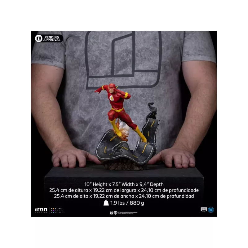 DC The Flash Iron Studios
