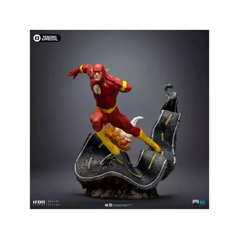 DC The Flash Iron Studios