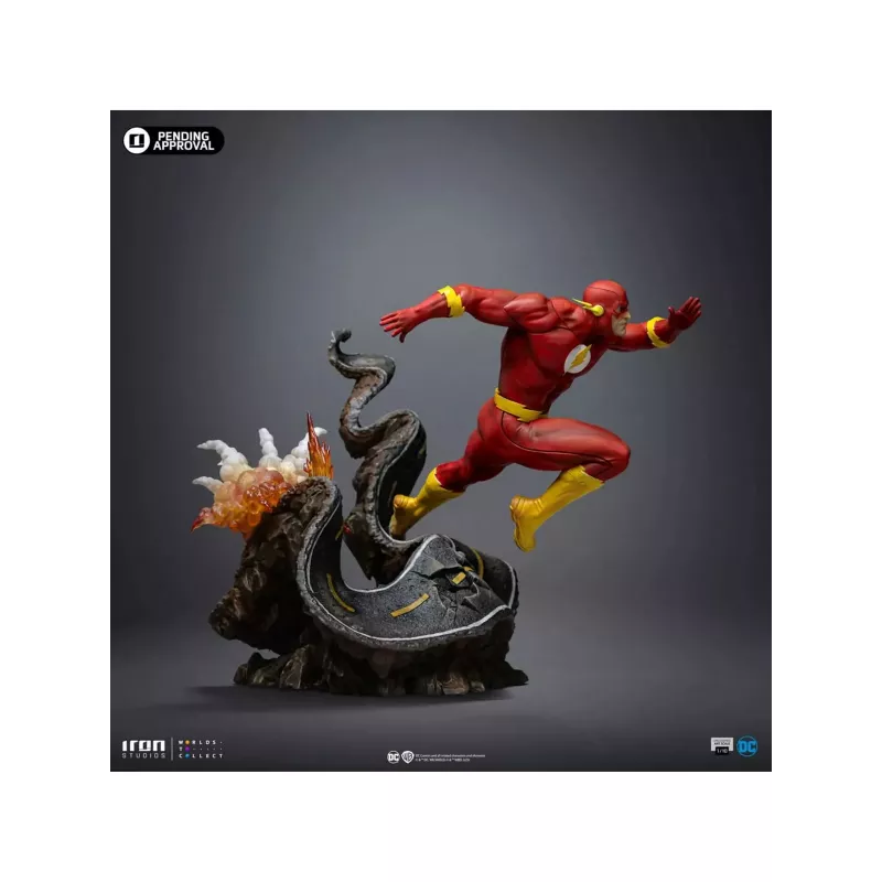 DC The Flash Iron Studios
