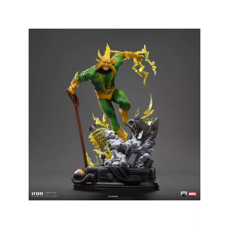 Marvel Electro Spider-Man vs Villains Diorama Iron Studios