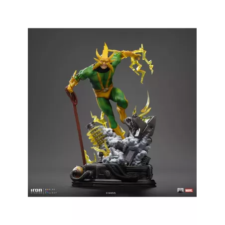 Marvel Electro Spider-Man vs Villains Diorama Iron Studios