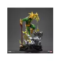Marvel Electro Spider-Man vs Villains Diorama Iron Studios