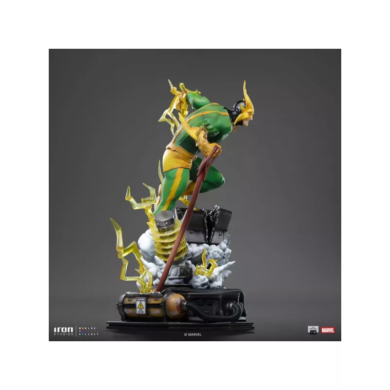Marvel Electro Spider-Man vs Villains Diorama Iron Studios