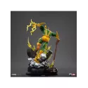 Marvel Electro Spider-Man vs Villains Diorama Iron Studios