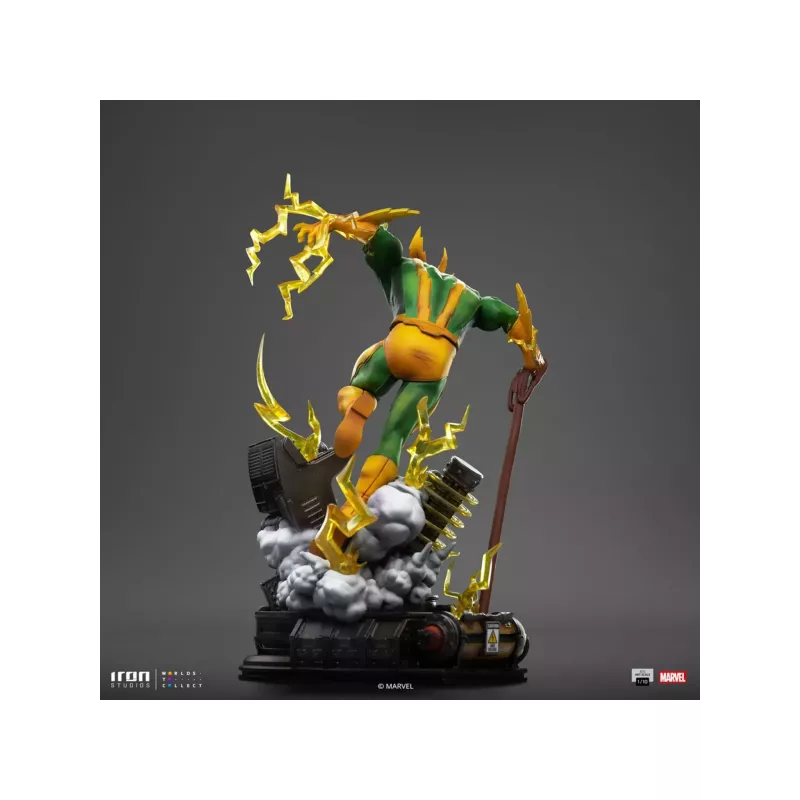 Marvel Electro Spider-Man vs Villains Diorama Iron Studios