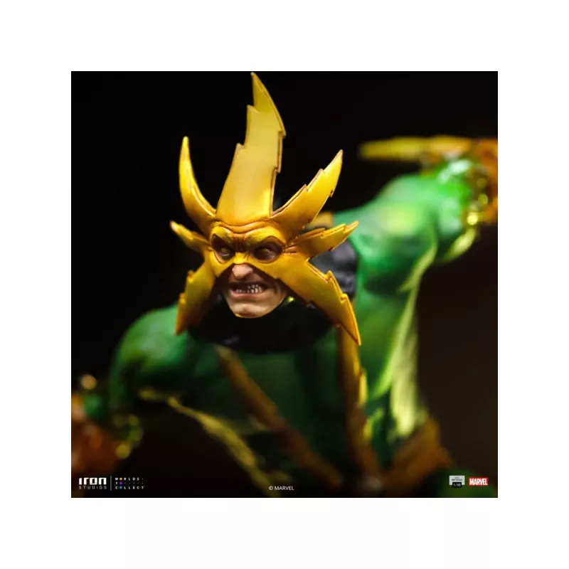 Marvel Electro Spider-Man vs Villains Diorama Iron Studios