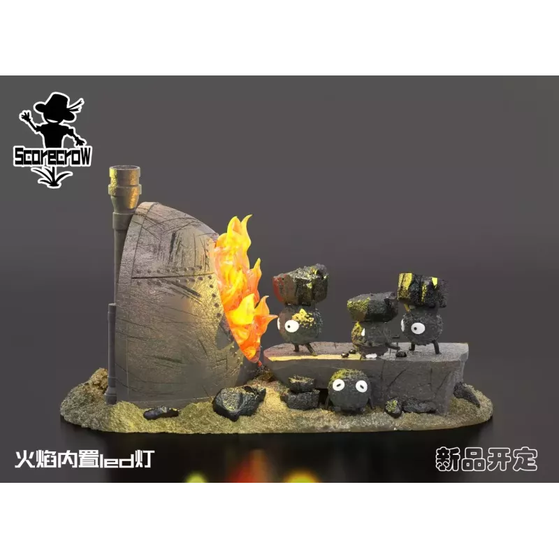 Spirited Away Susuwatari for transportation Scarecrow Studio