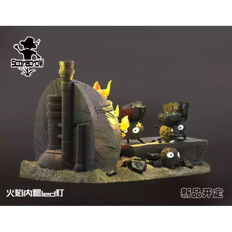 Spirited Away Susuwatari for transportation Scarecrow Studio