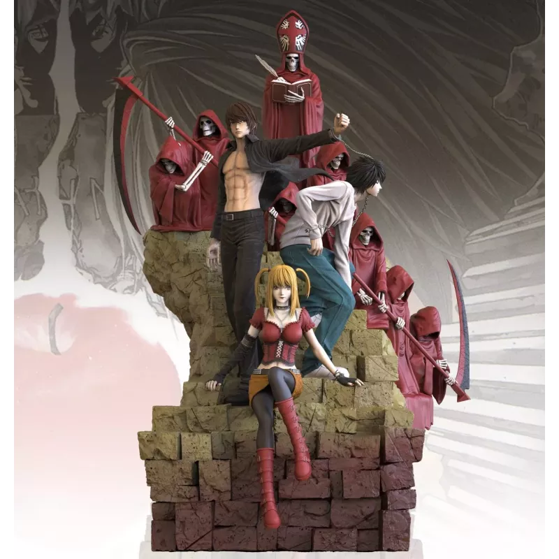 Death Note Light Yagami & L & Misa Amane Freedom Studio
