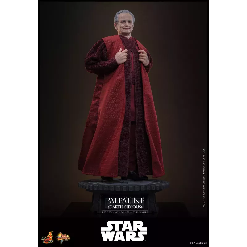Star Wars: Episode III Revenge of the Sith Palpatine Darth Sidious Hot Toys