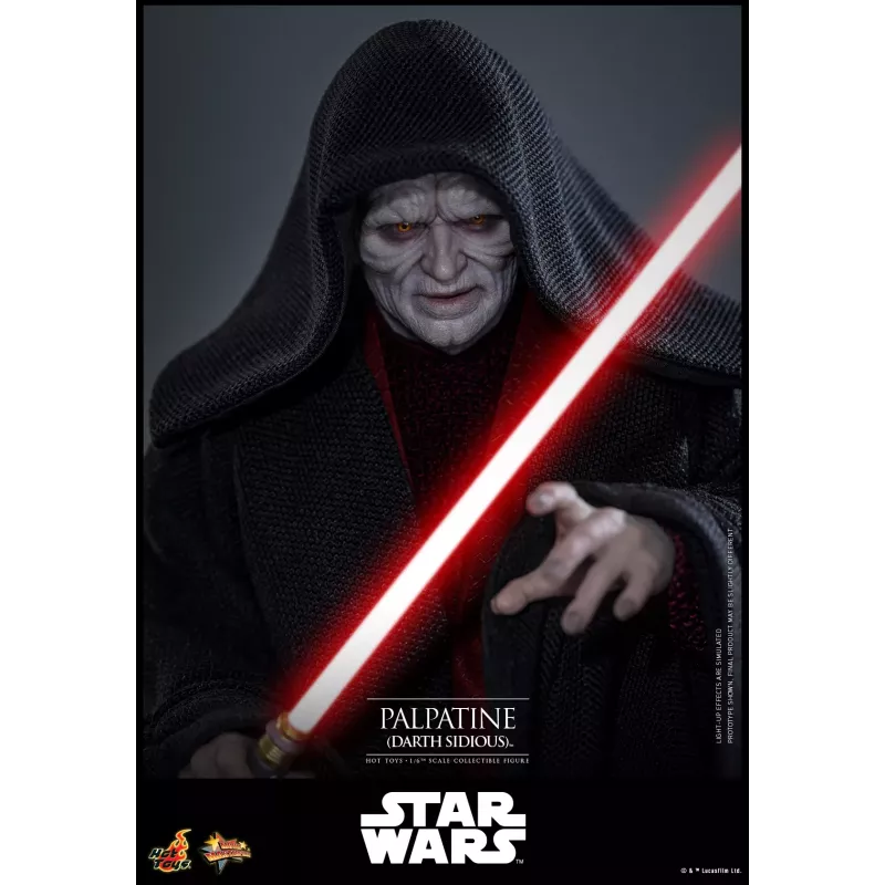 Star Wars: Episode III Revenge of the Sith Palpatine Darth Sidious Hot Toys