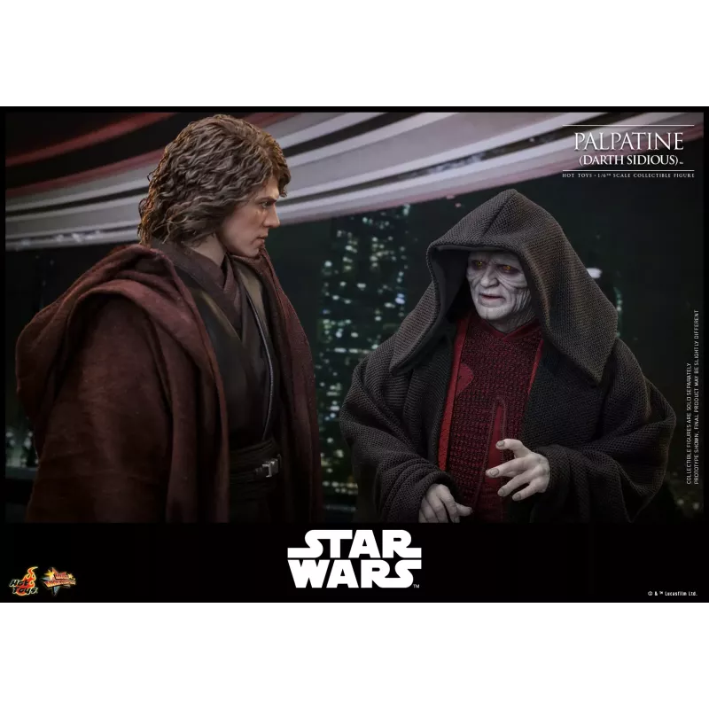 Star Wars: Episode III Revenge of the Sith Palpatine Darth Sidious Hot Toys