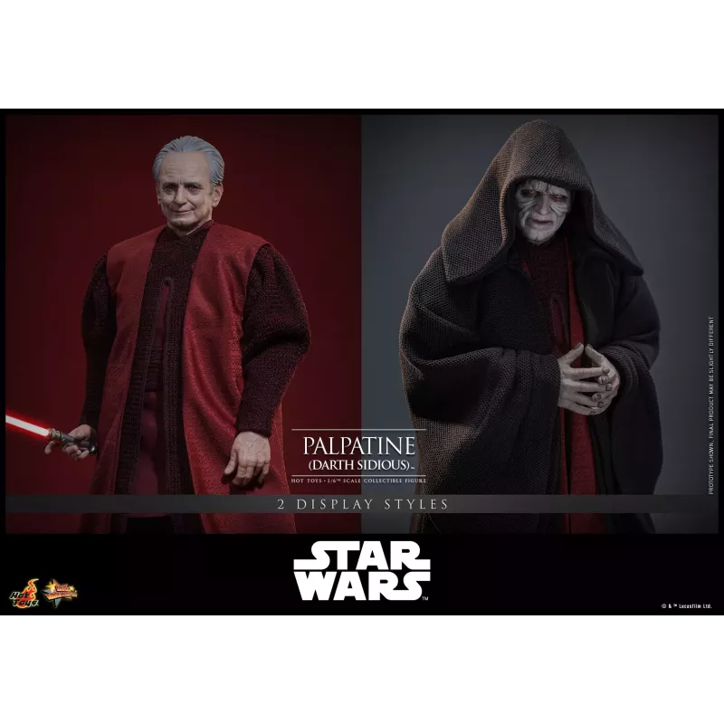 Star Wars: Episode III Revenge of the Sith Palpatine Darth Sidious Hot Toys