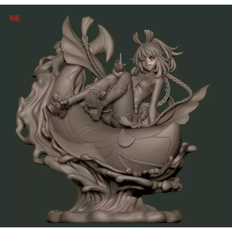 Genshin Impact Light Sculpture Mualani KOD Studio