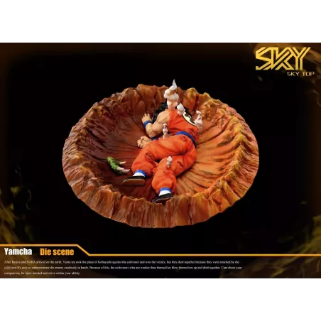 Dragon Ball Z The death of Yamcha Sky Top