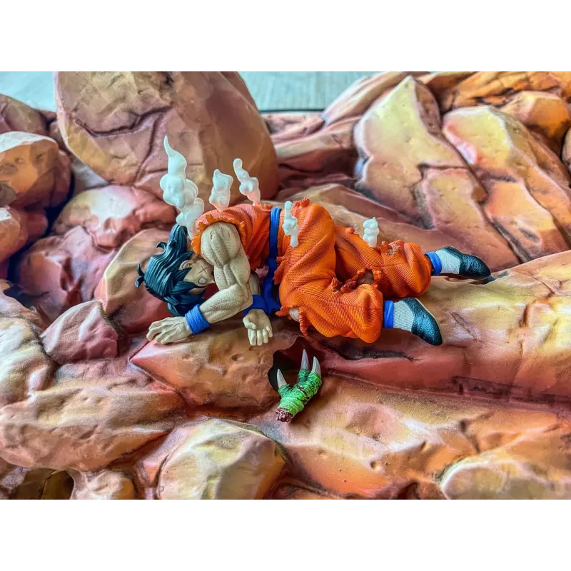 Dragon Ball Z The death of Yamcha Sky Top