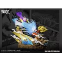 Dragon Ball Z Goku SSJ3 vs Fat Buu Sky Top