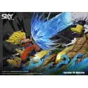 Dragon Ball Z Goku SSJ3 vs Fat Buu Sky Top