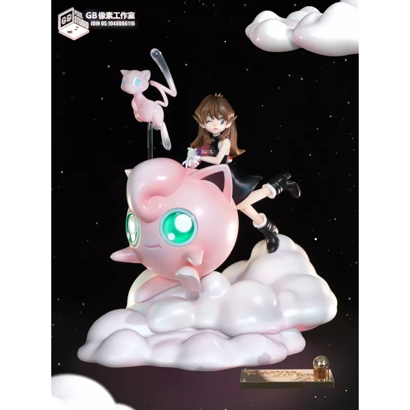 Pokemon Blue & Jigglypuff & Mew GB PIXEL Studio