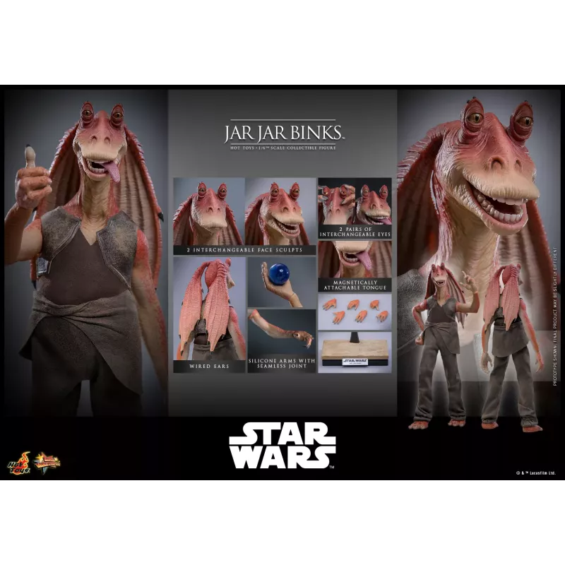Star Wars Jar Jar Binks Hot Toys