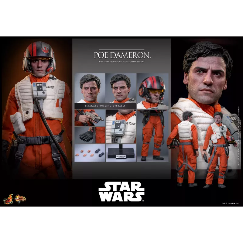 Star Wars Poe Dameron Hot Toys