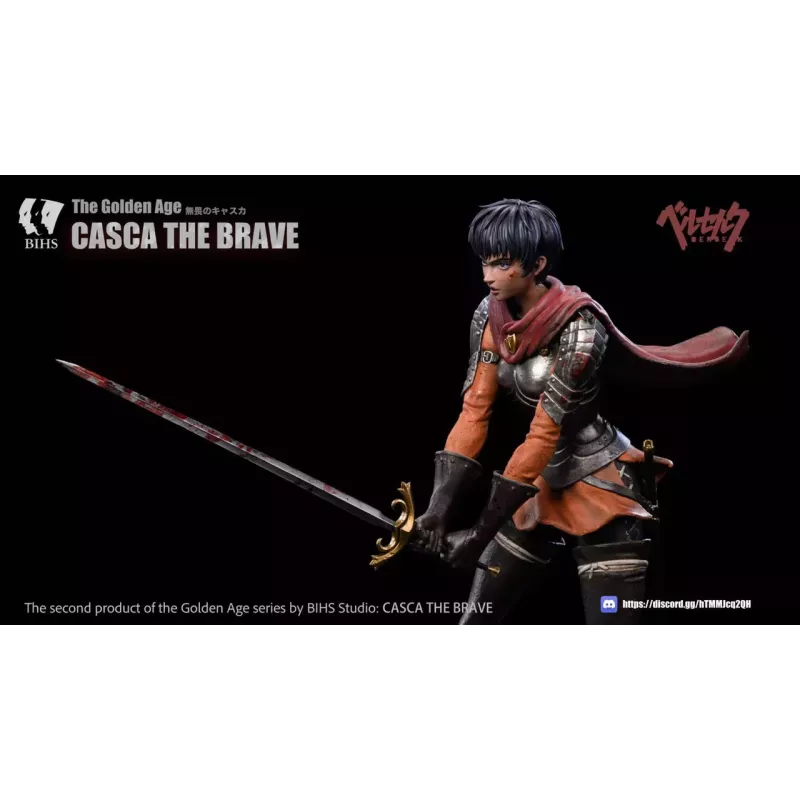 Berserk Golden Age Arc Casca The Brave BIHS Studio