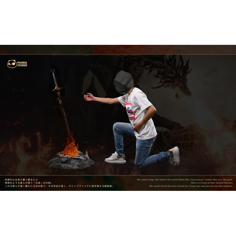 Dark Souls Fire Link Greatsword Panda Studio