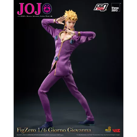 JOJO’s Bizarre Adventure Giorno Giovanna - Threezero figura coleccionable
