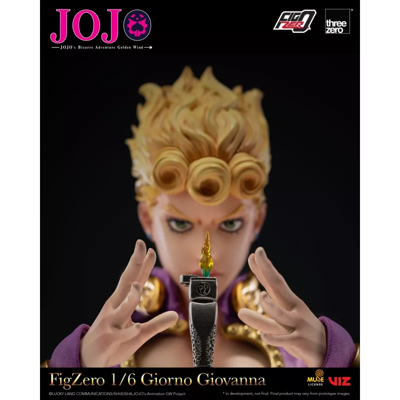 JOJO's Bizarre Adventure Giorno Giovanna - figura coleccionable de Threezero