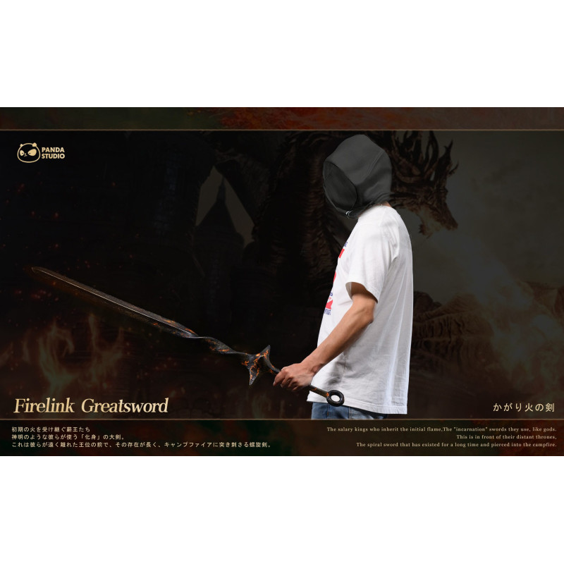 Dark Souls Fire Link Greatsword Panda Studio