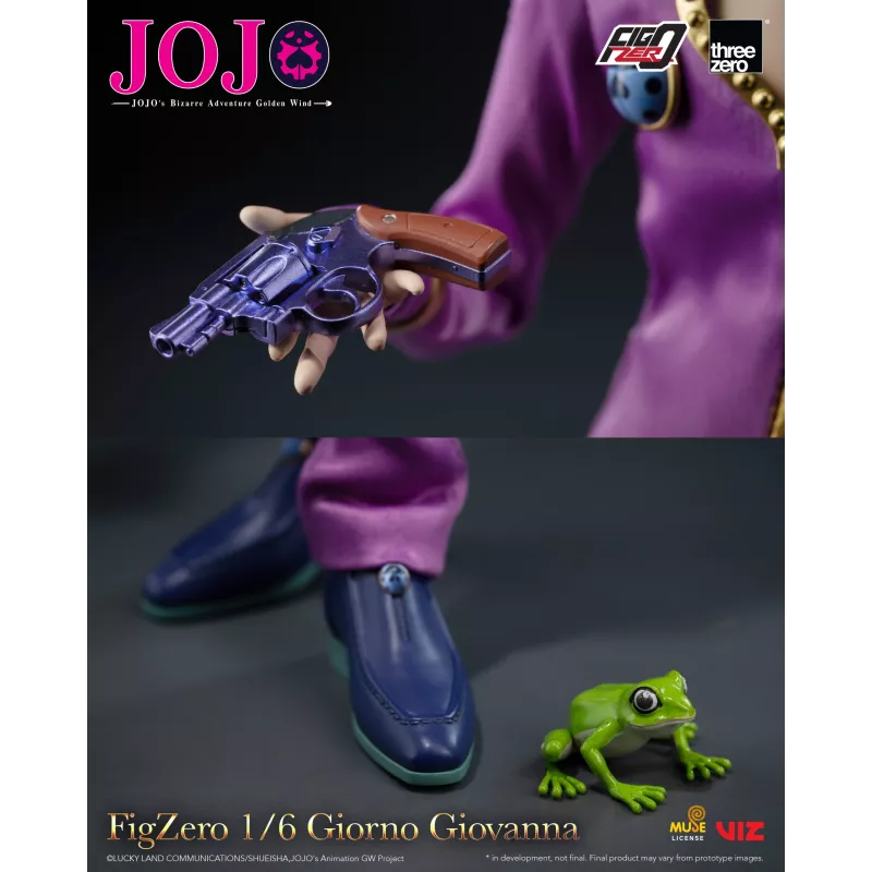 JOJO's Bizarre Adventure Giorno Giovanna - figura coleccionable de Threezero
